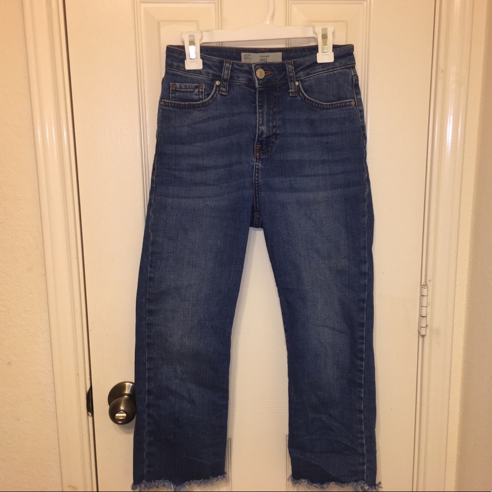 Topshop cut off jeans- W26 L30